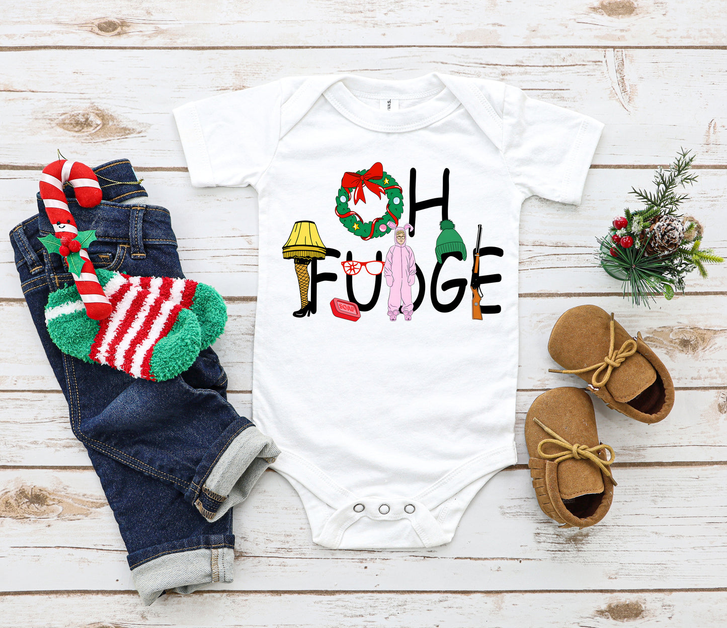 Christmas Story Baby Bodysuit