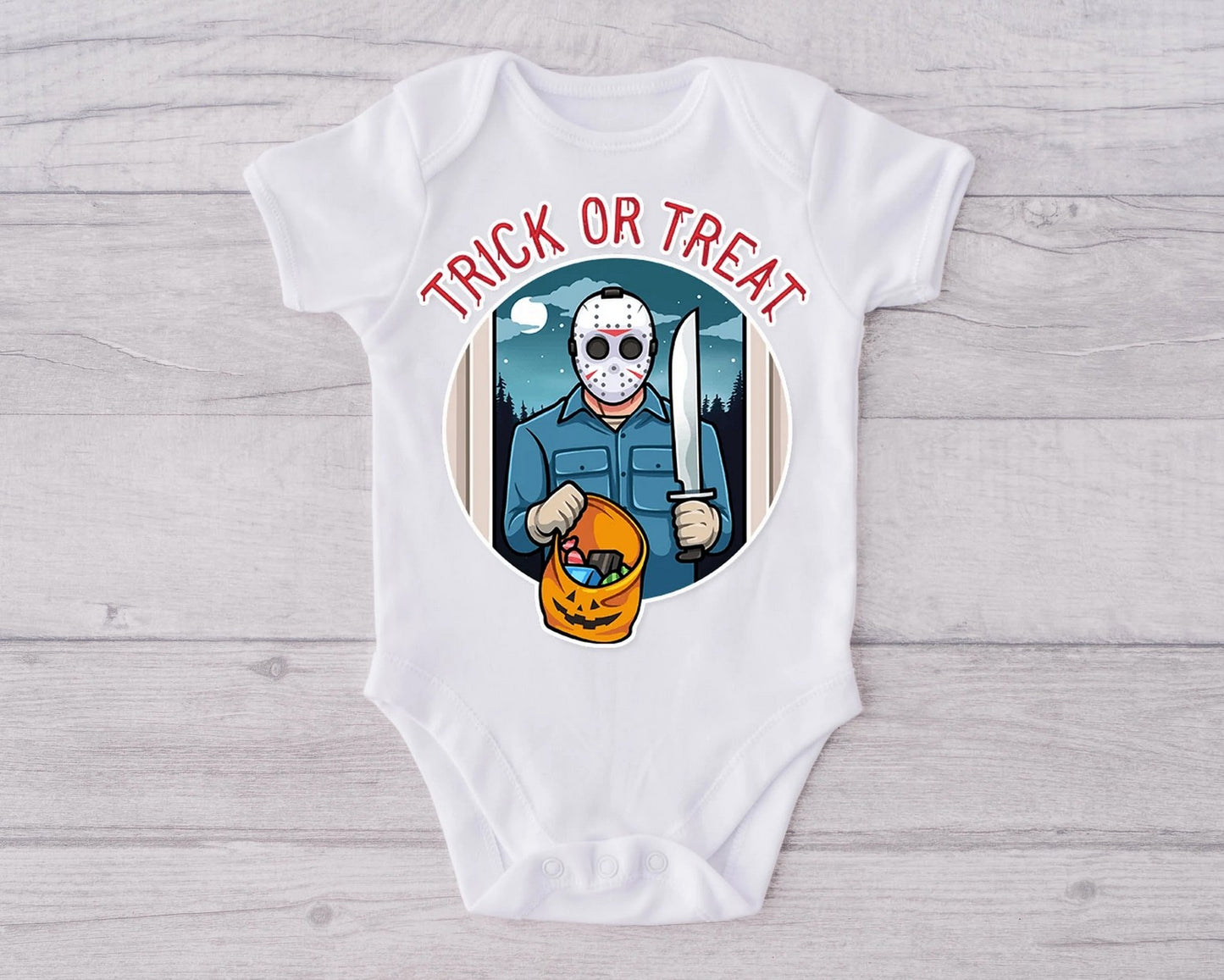 Friday The 13th Baby Body Creeper | First Halloween